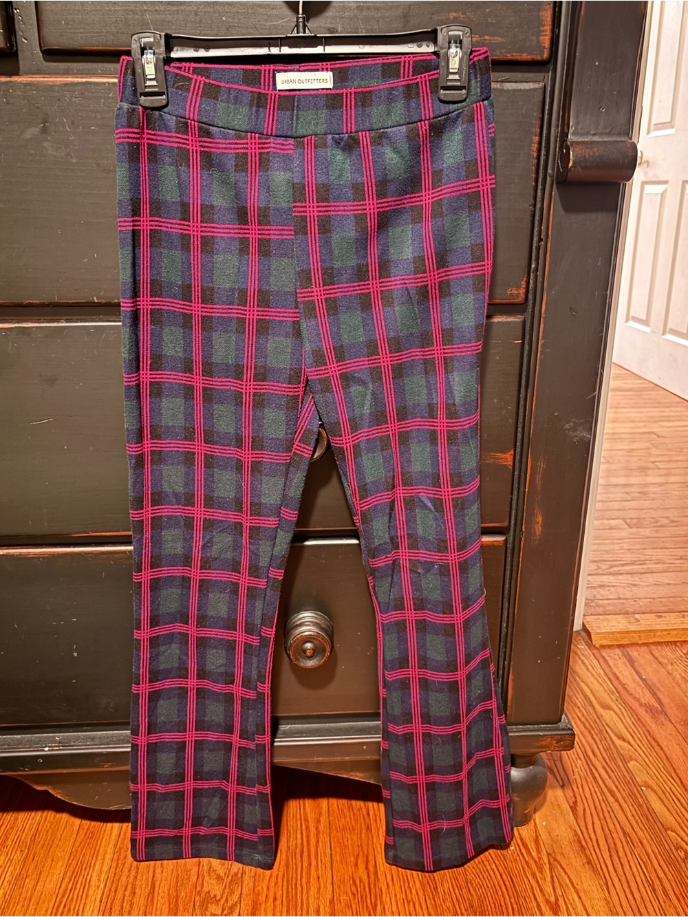 Urban Outfitters Plaid Pants - Pink, Green, & Navy